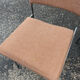 Lot de 4 chaises en métal chromé