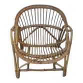 Adult wicker armchair