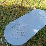 Wrought iron bench