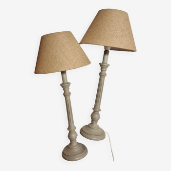 Paire de lampes