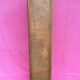 High wooden shelf with compass base vintage 1950