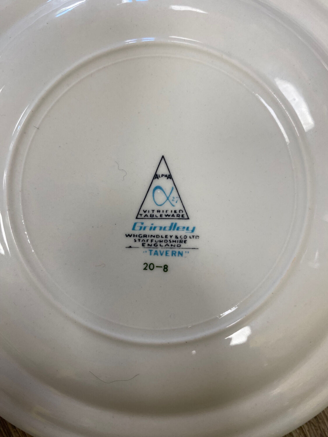 Vintage 70s patterned plates
