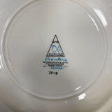 Vintage 70s patterned plates