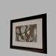 Œuvre graphique « De Bader » kunstenaar Thé van Bergen Nederland, 2010