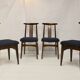 Set of 4 chairs from the 60s/70s, M. Zieliński type 200/100B. Ref Macha