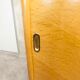 Scandinavian wardrobe 2 sliding doors 1960