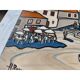 Oil on canvas by H. Rivoire "Bergerac"