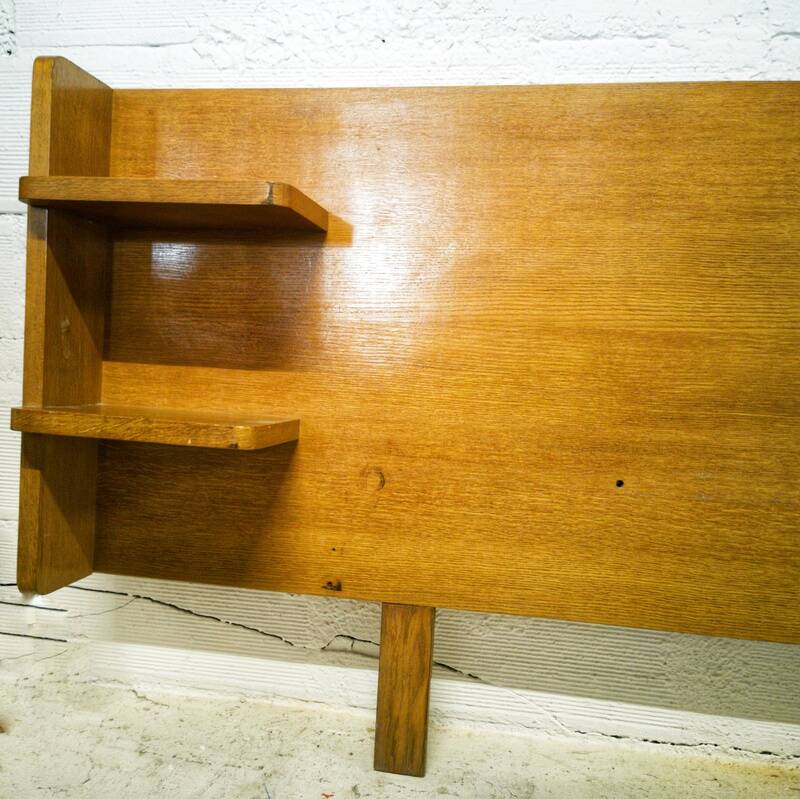 Vintage shelf headboard