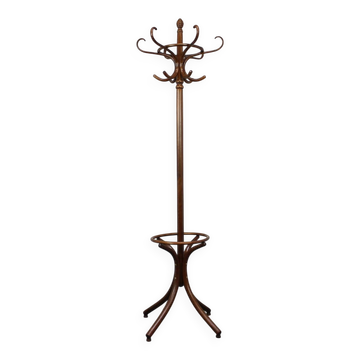 Portemanteau Valet en Bois Courbé Vintage TON, Tchécoslovaquie, Années 1970–1980