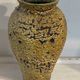 Large textured ceramic vase – 1960s/70s – H 40 cm