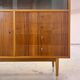 Display cabinet walnut by Deutsche Werkstätten Hellerau