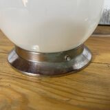 Pair of opaline ceiling lights