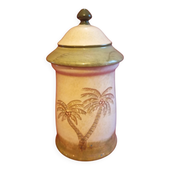 SPICE POT IN EARTHENWARE