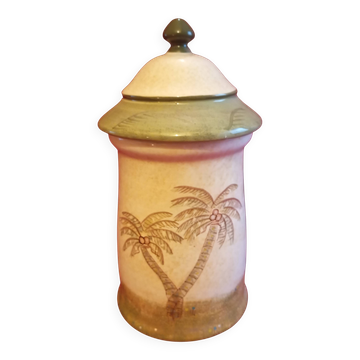 SPICE POT IN EARTHENWARE