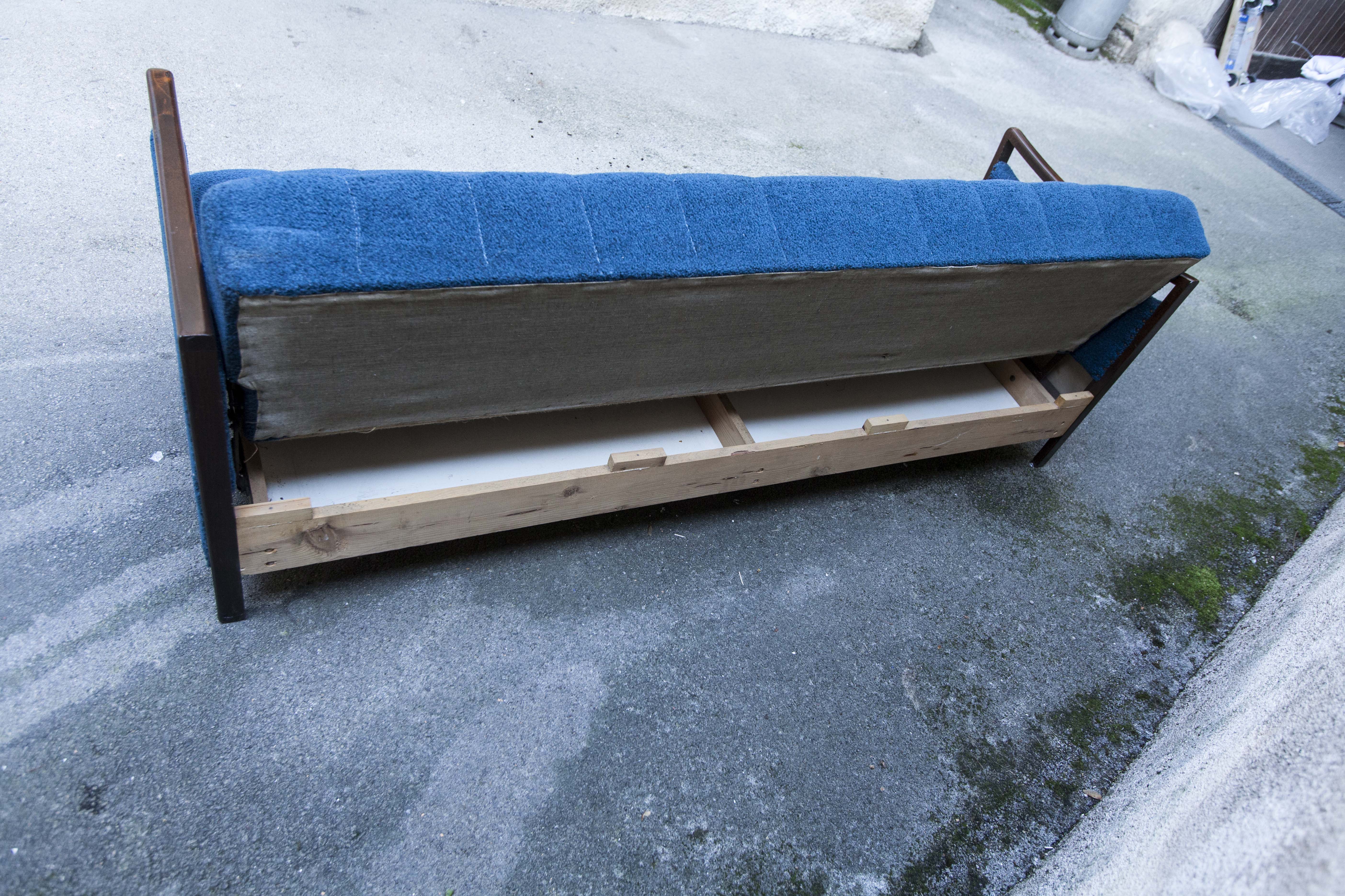 Sofa daybed 3 scandinavian blue