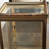 Counter display cabinet in wood and glass in Louis XVI style, 19th century.
