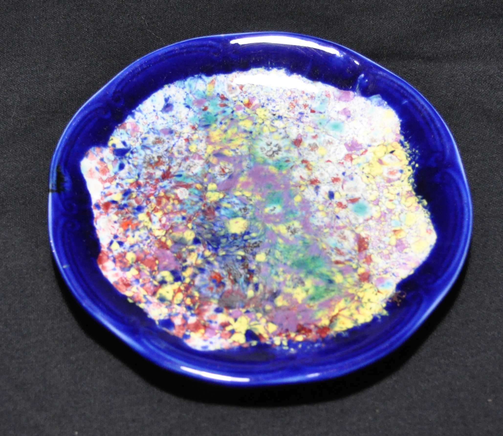 Set of 5 vintage Gaston Gaubier Morvan plates