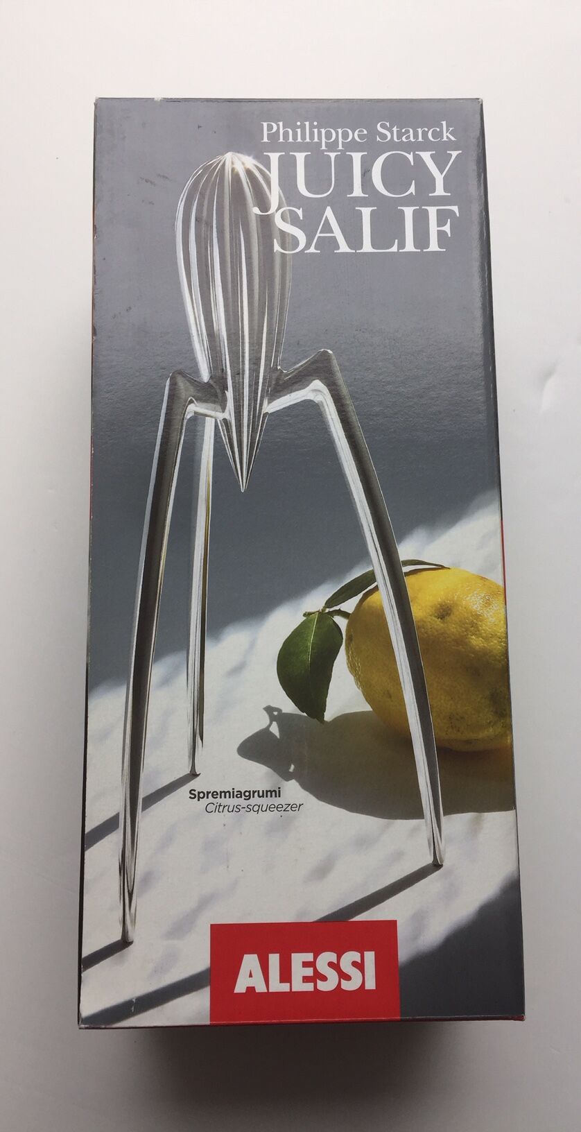 Citrus press by Philippe Starck published by Alessi