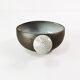 Ceramic, modernist bowl with handle, H. Ditlev. Denmark, 1960s