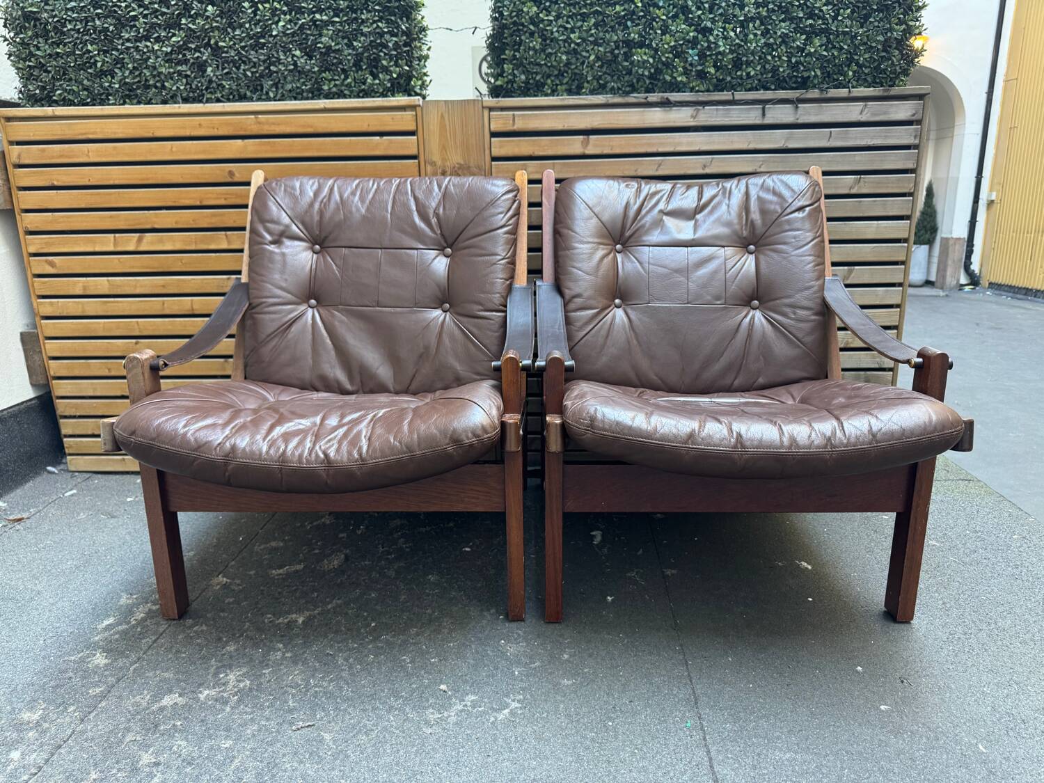 Chaise vintage Torbjørn Afdal "Hunter" pour Bruksbo, 1960