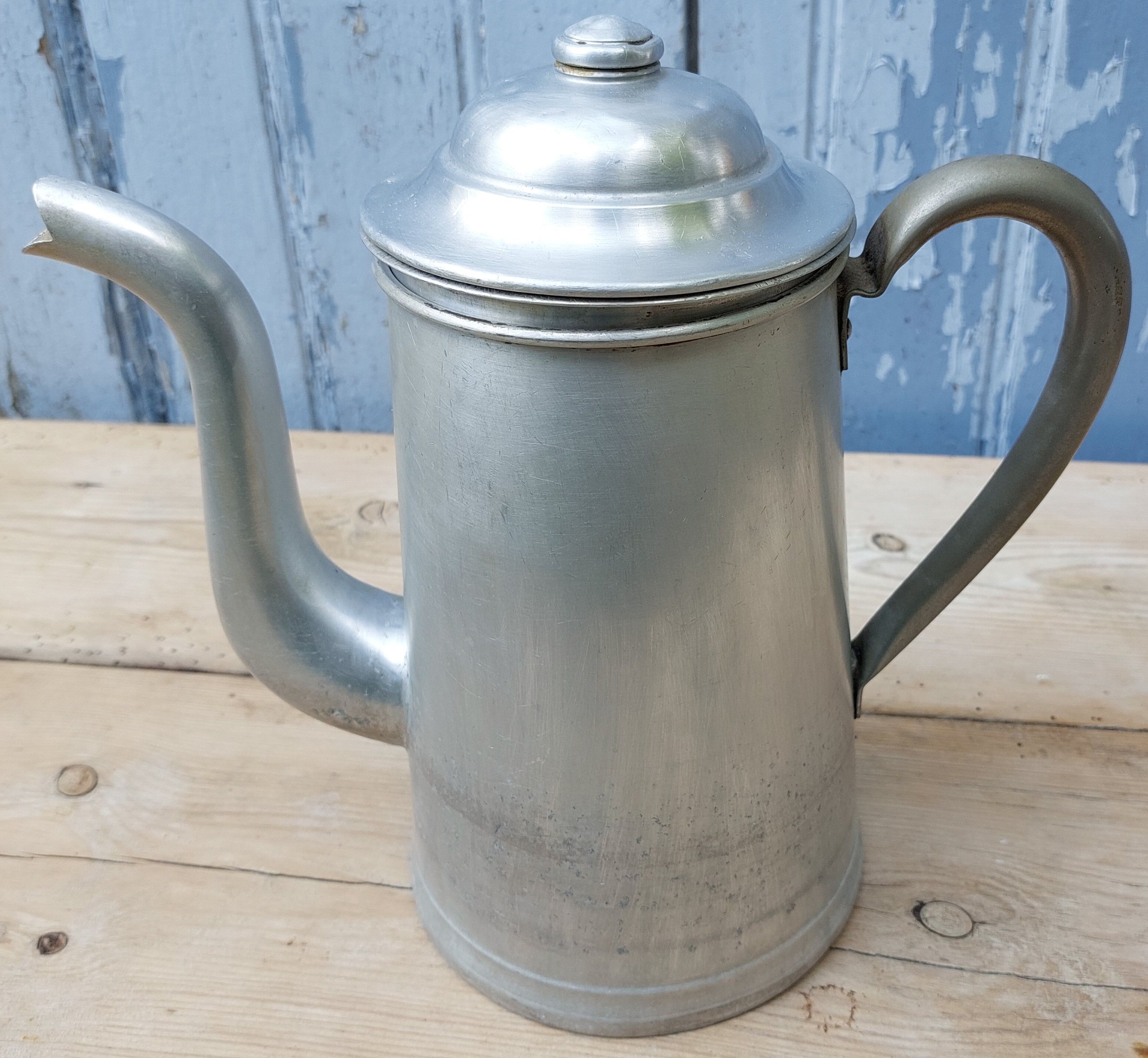 Aluminum coffee maker