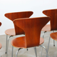 Model 3105 Mosquito chairs by Arne Jacobsen for Fritz Hansen 1967