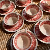 Ensemble de 9 tasses à thé et sous-tasses Villeroy et Boch Rusticana