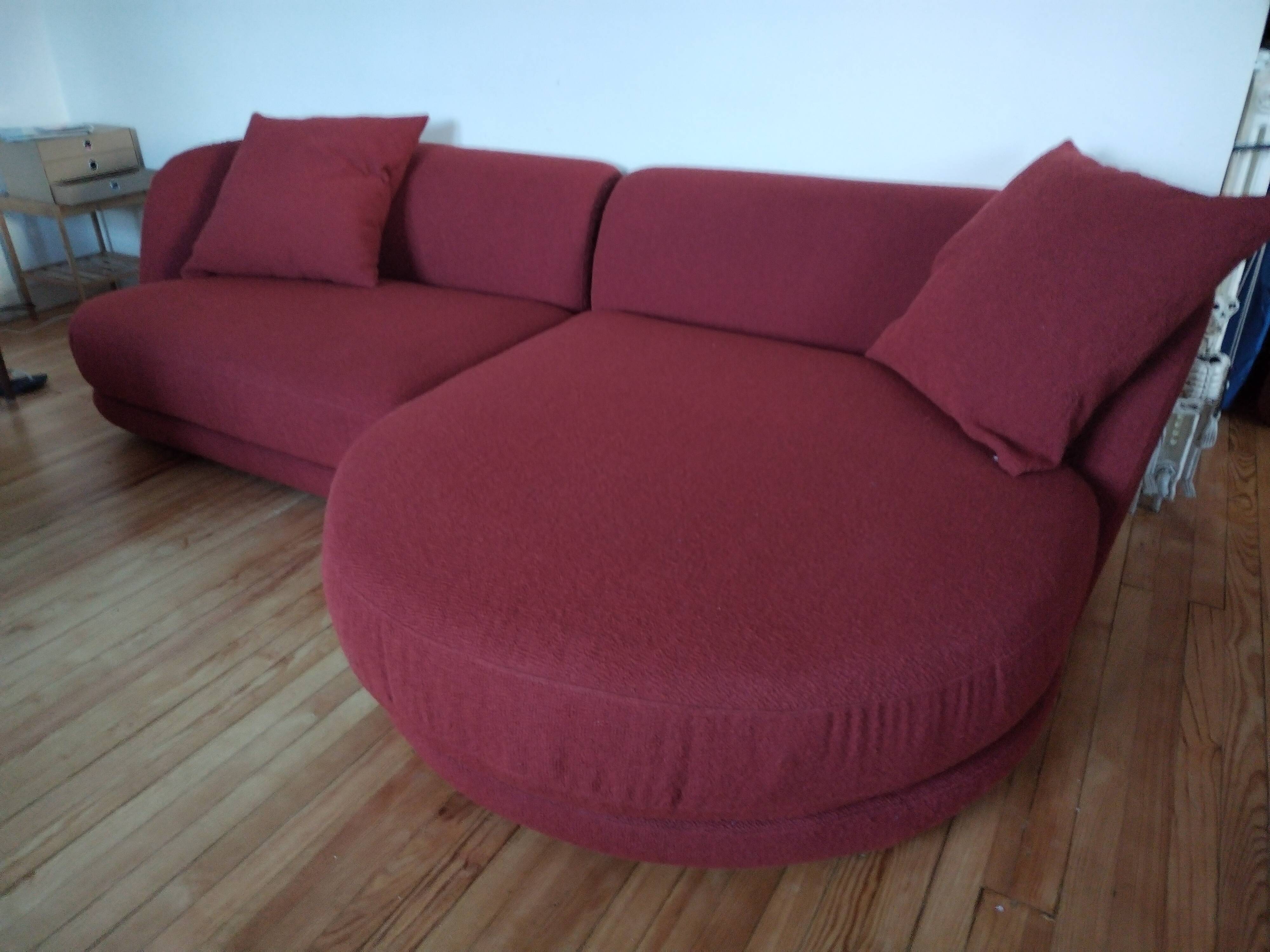 Corner sofa by Emmanuel Alessio (AM/PM exclusive)