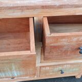 Old wooden chest of drawers 9 drawers