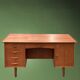 Bureau scandinave vintage en teck