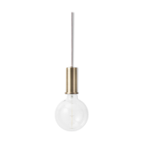 Short brass tube suspension