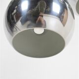 Set of 3 original Louis Poulsen / Verner Panton “Topan” pendant lamps / mid-century Danish modern design / 1960s / 1970s