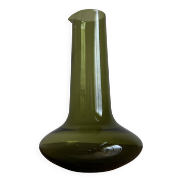 Decanter 2519 by Timo Sarpaneva 1960 olive green