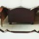 Miroir biseauté forme libre "batman", 67x39 cm