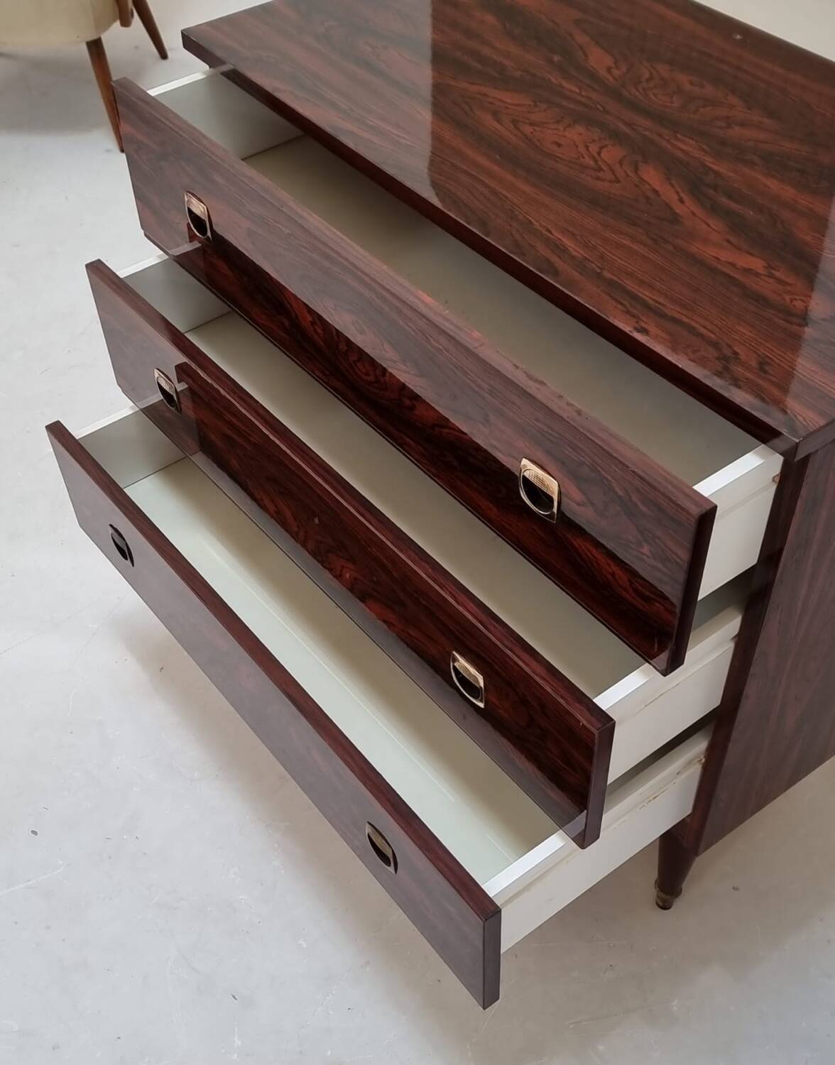 Commode et chevet, milieu XXème