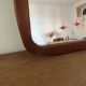Vintage Danish Teak mirror - organic shapes