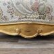 20th Century Italian Baroque Style Bergère Armchairs in Carved and Gilded W