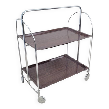 Vintage folding trolley on wheels circa 1970