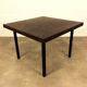 Dieter Waeckerlin coffee table in palm wood marquetry.