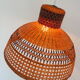 Vintage rattan lampshade