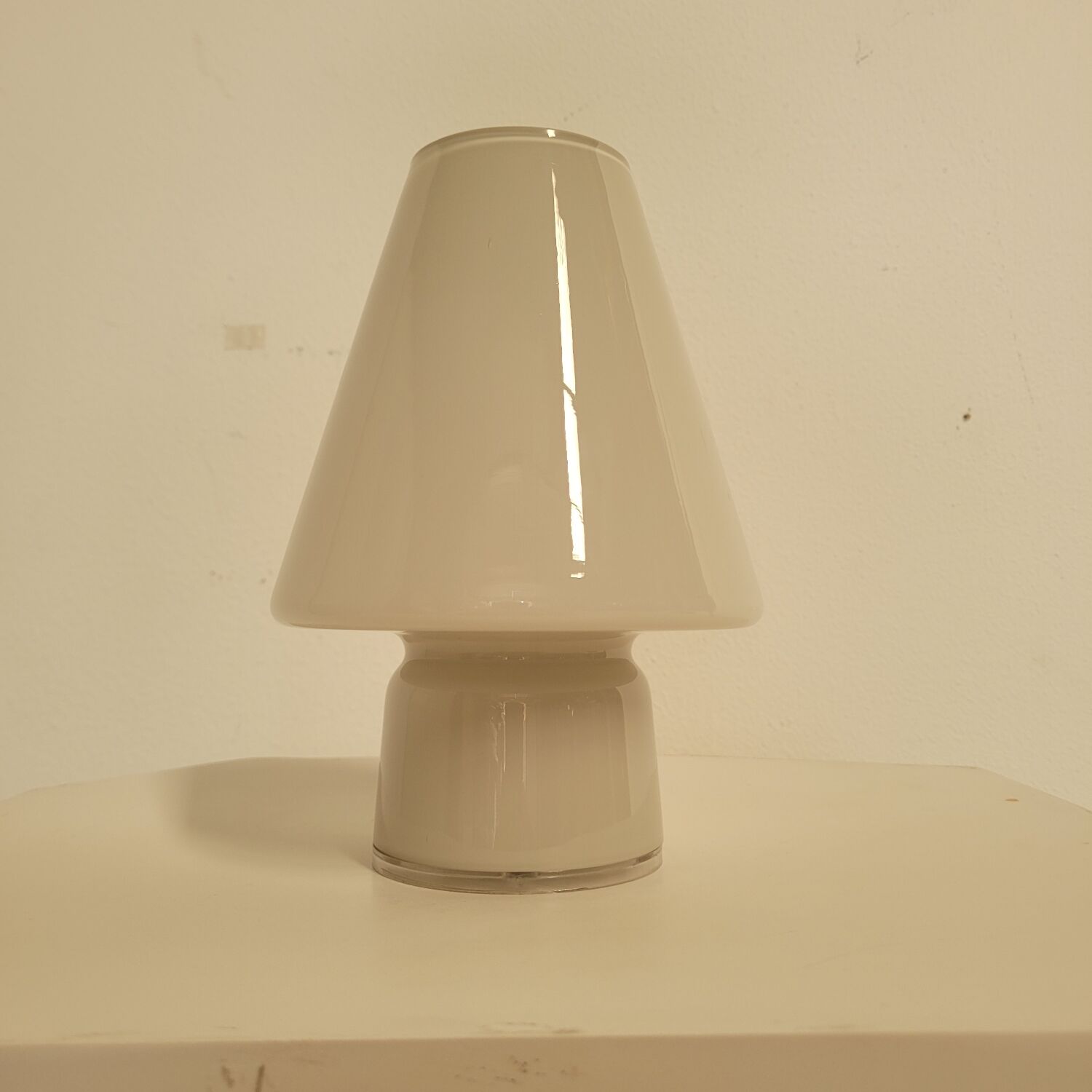 Alessandro Mendini Artemide Bibi glass table lamp