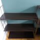 String twisted metal wall shelves