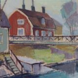 « Scène portuaire » par G. Höglund