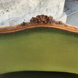 Walnut Louis XV style seat