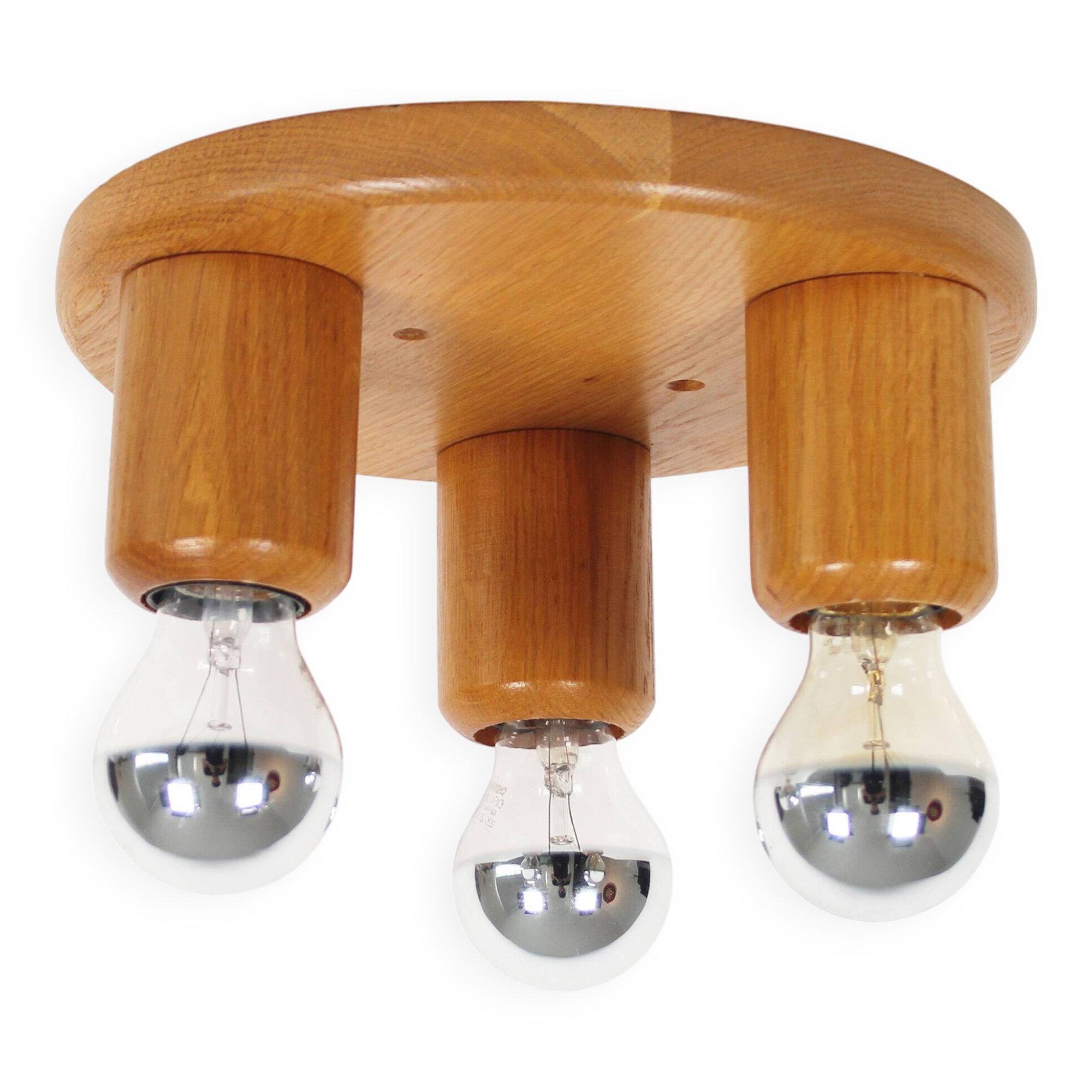 Vintage 1970's old stock 'Japandi' style ceiling or wall light