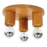 Vintage 1970's old stock 'Japandi' style ceiling or wall light