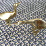 Couple of ducks brass