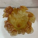Daum glass paste vase