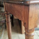 Table d'appoint en chêne du début du 20ème siècle