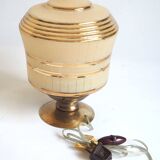 Antique glass lamp